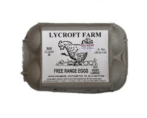 6 Lycroft Very Large Free Range Eggs