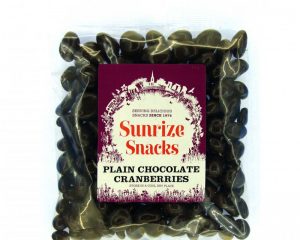 Plain Chocolate Cranberries 300g