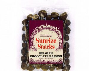 Belgian Chocolate Raisins 150g