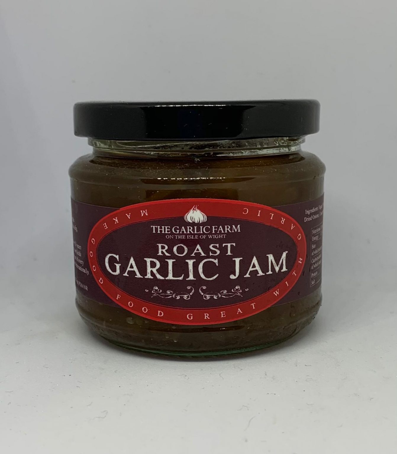 Roast Garlic Jam 240g The Fruit Basket Shop