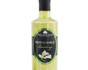 Pesto and Garlic Dressing