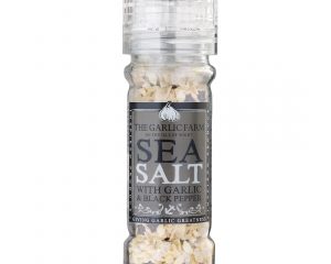 Garlic Sea Salt with Black Pepper