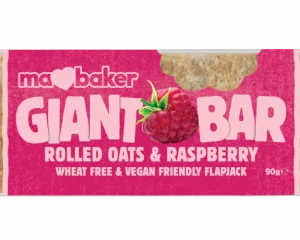 Giant Bar Raspberry Flapjack